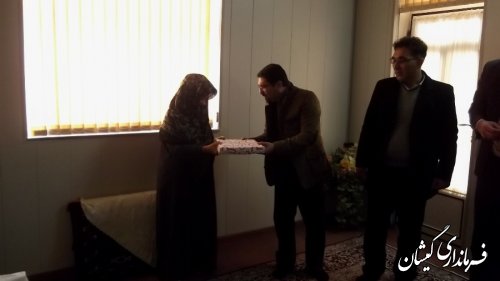 وسایل کمک  توانبخشی به معلولین تحت پوشش بهزیستی شهرستان اهدا شد