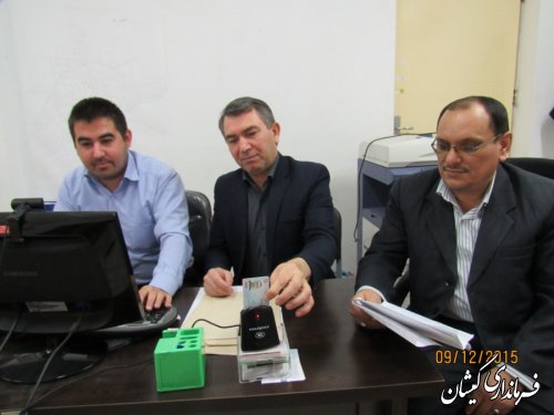 دومین مانور انتخاباتی ستاد انتخابات شهرستان گمیشان با موفقیت برگزار شد