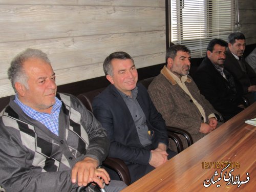 فرماندار گمیشان با رئیس هیات مدیره کشتارگاه صنعتی اینچه برون دیدار و گفتگو کرد