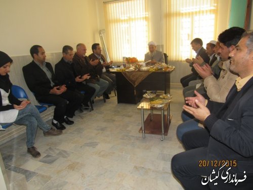 فرماندار گمیشان از مراکز بهداشتی روستاهای بخش گلدشت بازدید کرد