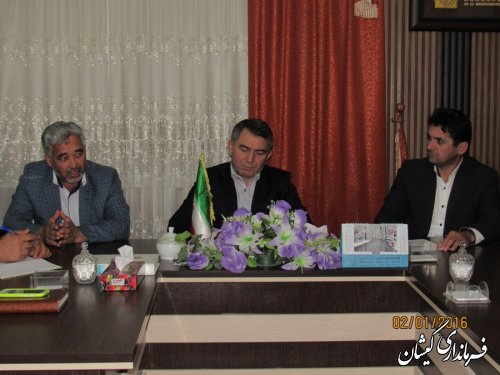 جلسه هماهنگی مسابقات بین المللی گورش به میزبانی شهرستان گمیشان برگزار شد