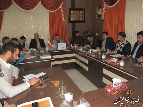 شانزدهمین جلسه ستاد انتخابات شهرستان گمیشان برگزار شد