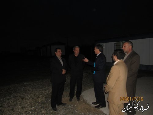 بازدید گروه آمایش مرزی سازمان مدیریت و برنامه ریزی کشور از شهرستان گمیشان