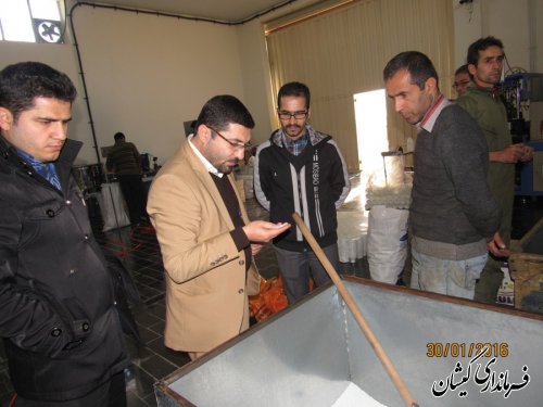 بازدید معاون فرماندار گمیشان از پروژه های قابل افتتاح دهه مبارک فجر