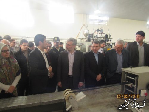 گزارش تصویری مراسم افتتاح متمرکز پروژه های دهه مبارک فجر گمیشان