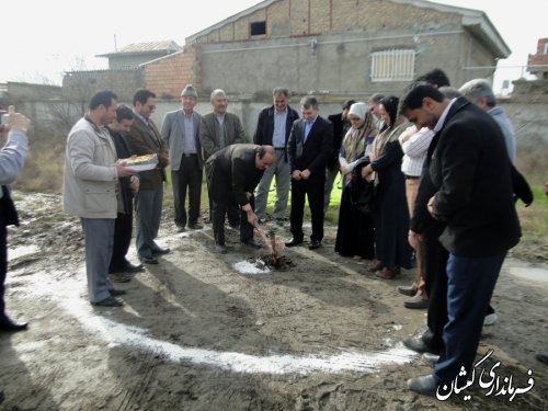 مراسم کلنگ زنی ساختمان مرکز بهداشتی درمانی خواجه نفس برگزار شد