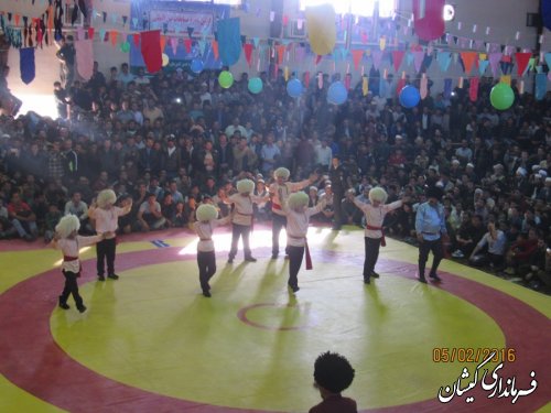 با سخنرانی فرماندار گمیشان مسابقات بین المللی گورش آغاز شد