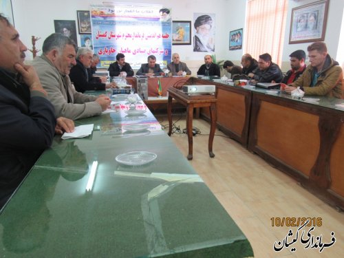 جلسه هم اندیشی فرماندار گمیشان و شرکت های صیادی ماهیان خاویاری برگزار شد