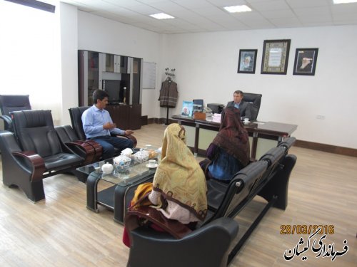 برگزاری اولین برنامه ملاقات عمومی فرماندار گمیشان با مردم شهرستان در سال جدید