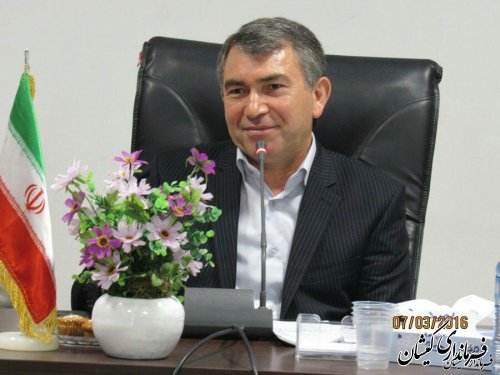 پیام تبریک فرماندار گمیشان به مناسبت 12 فروردین ، روز جمهوری اسلامی