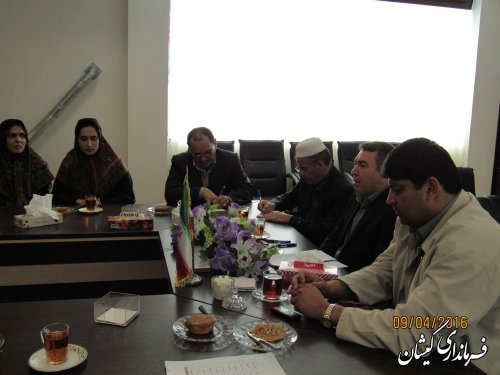 اولین جلسه هیات اجرایی مرحله دوم انتخابات مجلس شورای اسلامی شهرستان تشکیل شد