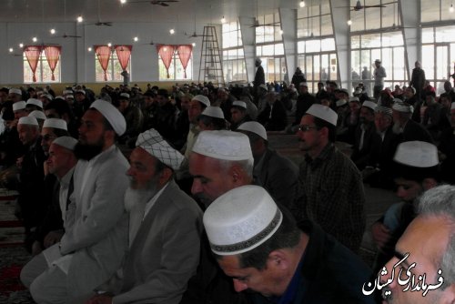 سخنرانی فرماندار گمیشان در نماز جمعه شهر گمیش تپه