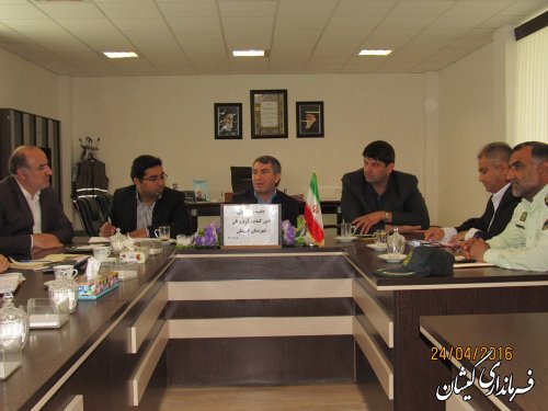 جلسه ساماندهی گندم، آردونان شهرستان گمیشان تشکیل شد