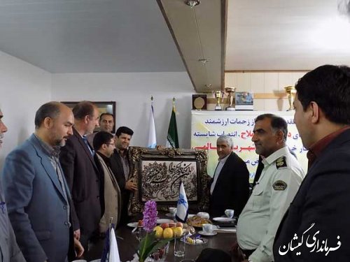 رئیس جدید دانشگاه آزاد اسلامی واحد گمیشان معرفی شد