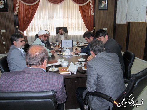 جلسه رفع مشکل آب شرب روستای سقر تپه برگزار شد