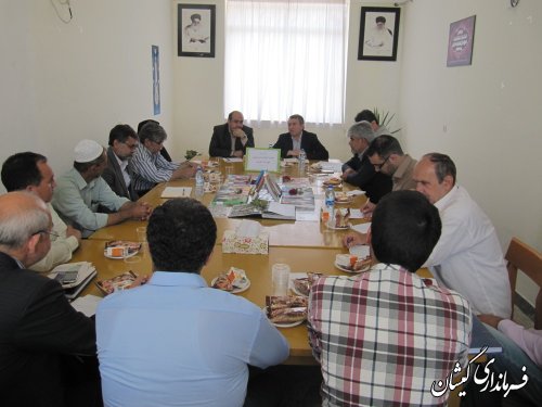 دومین جلسه کتابخانه های عمومی شهرستان گمیشان برگزار شد