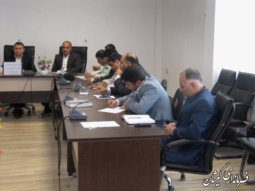 جلسه شورای هماهنگی مبارزه با مواد مخدر شهرستان برگزار شد