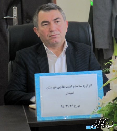 در چارچوب قانون با تمام توان برای سلامت  و امنیت غذایی جامعه اقدام خواهیم کرد