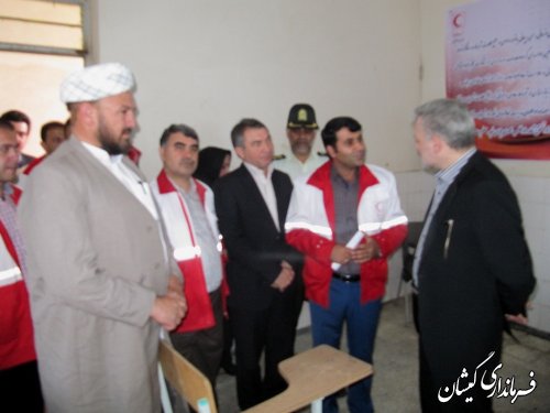 اولین خانه هلال روستایی استان در خواجه نفس شهرستان گمیشان افتتاح شد