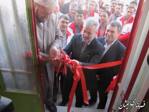 اولین خانه هلال روستایی استان در خواجه نفس شهرستان گمیشان افتتاح شد