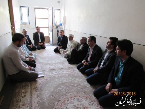 دیدار با خانواده های تحت پوشش کمیته امداد امام خمینی(ره) شهرستان گمیشان