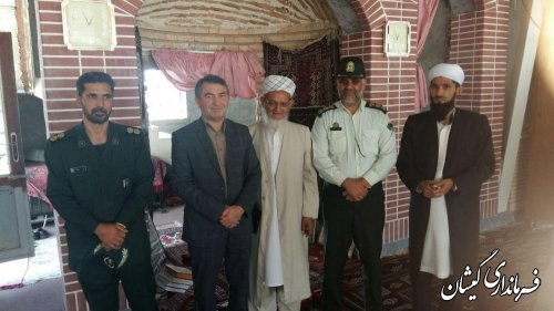 حضور فرماندار گمیشان در آخرین نماز جمعه ماه مبارک رمضان