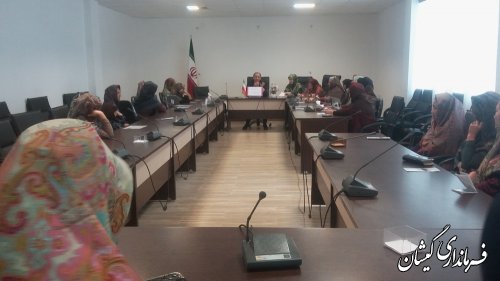 دوره آموزشی بهداشت قالیبافان شهرستان گمیشان برگزار شد