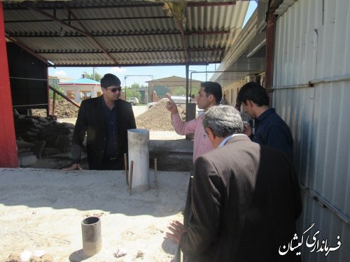 گزارش تصویری: بازدیدی بخشدار گلدشت از تصفیه خانه شرکت لبنیات آشوراده