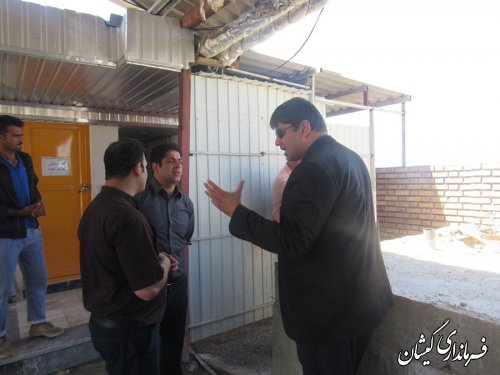 گزارش تصویری: بازدیدی بخشدار گلدشت از تصفیه خانه شرکت لبنیات آشوراده
