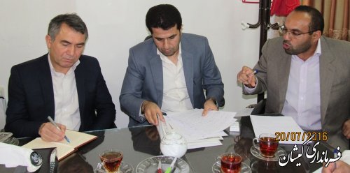 جلسه پیشگیری از وقوع جرم شهرستان گمیشان برگزار شد