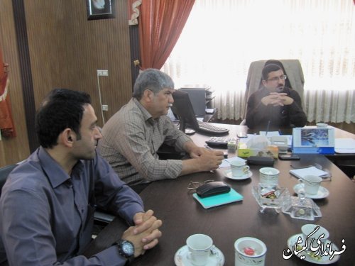 برگزاری جلسه سرمایه گذار بخش کشاورزی با معاون فرماندار