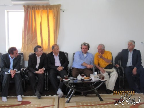بازدید گروه سرمایه گذاری کشور مجارستان از ظرفیت های شهرستان گمیشان