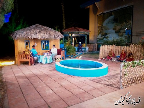 حضور فرماندار گمیشان در برنامه زنده تلویزیونی شب های هیرکان
