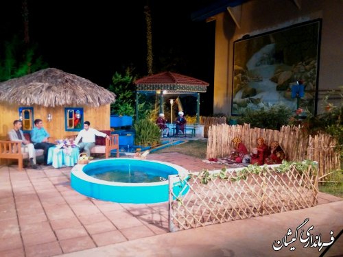 حضور فرماندار گمیشان در برنامه زنده تلویزیونی شب های هیرکان