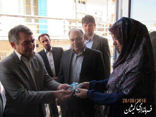 مسکن مدد جوی کمیته امداد امام(ره) شهرستان گمیشان افتتاح شد