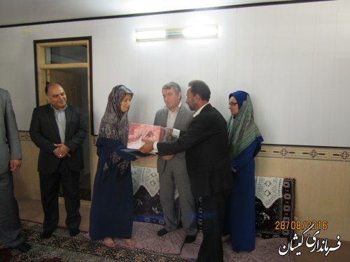 مسکن مدد جوی کمیته امداد امام(ره) شهرستان گمیشان افتتاح شد