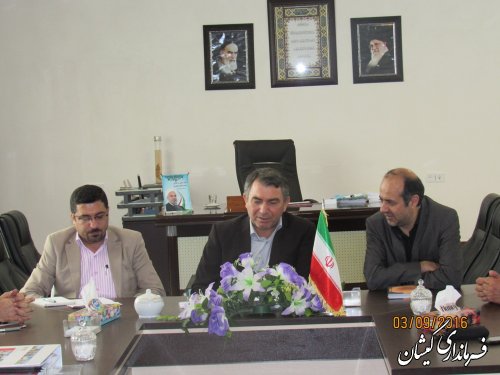جلسه هماهنگی احداث نیروگاه 25 مگاواتی در شهرستان گمیشان برگزار شد