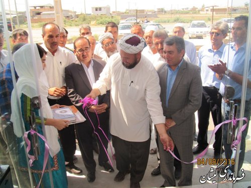 مرکز خرید ورفاه مرزنشینان جعفربای غربی واقع در روستای خواجه نفس افتتاح شد