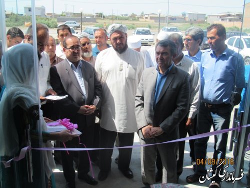 مرکز خرید ورفاه مرزنشینان جعفربای غربی واقع در روستای خواجه نفس افتتاح شد