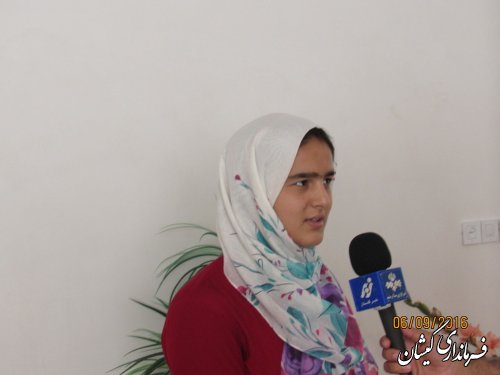 تجلیل فرماندار گمیشان از ورزشکار مدال آور شهرستانی مسابقات دو ومیدانی قهرمانی کشور