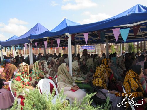 برگزاری مراسم ازدواج آسان  43 زوج شهرستان گمیشان