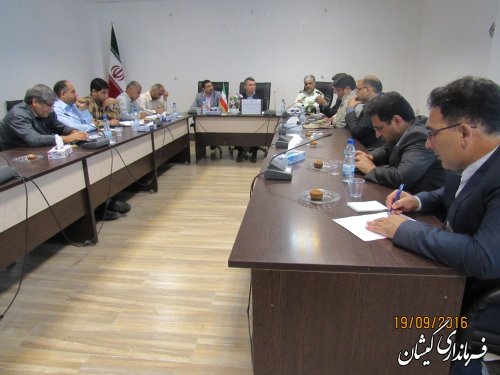 ششمین جلسه شورای هماهنگی مبارزه با مواد مخدر شهرستان گمیشان