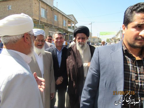 مراسم عمامه گذاری طلاب حوزه علمیه نعمانی گمیشان برگزار شد