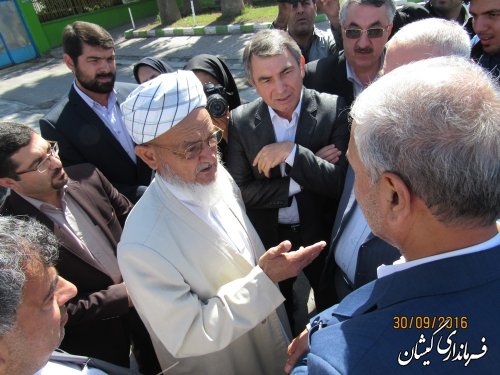 وزیر تعاون، کار ورفاه اجتماعی وارد شهرستان گمیشان شد