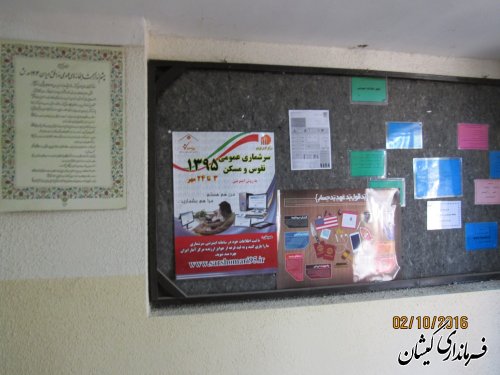 شرکت امام جمعه و مسئولان شهرستان در طرح سرشماری اینترنتی