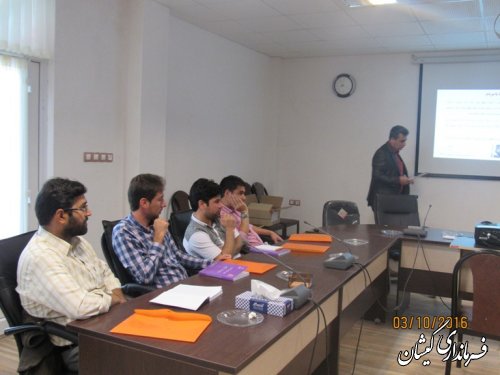 کلاس مرحله سوم آموزشی و توجیهی ماموران آمارگیر شهرستان گمیشان برگزار شد