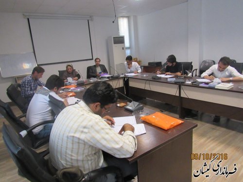 آزمون کتبی ماموران متقاضی شرکت در سرشماری نفوس و مسکن شهرستان گمیشان برگزار شد