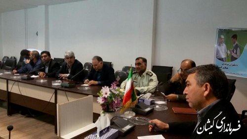 دومین جلسه شورای پشتیبانی سواد آموزی شهرستان گمیشان برگزار شد