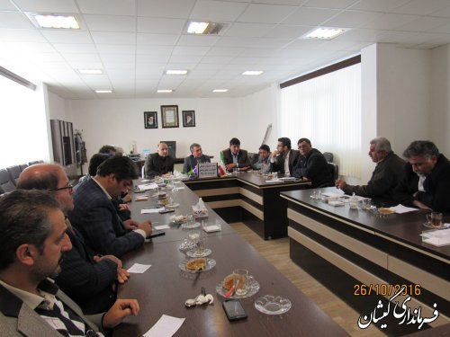 اولین جلسه هماهنگی برگزاری جشنواره ماهیان خاویاری، میگو و ماهی