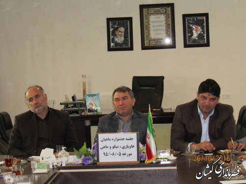 اولین جلسه هماهنگی برگزاری جشنواره ماهیان خاویاری، میگو و ماهی